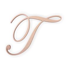 the letter j is made out of wood and has a curved design on it's side