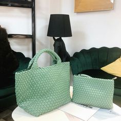 Free U.S. shipping. Style:  , color:Green, suite for season：Spring, Summer, Autumn ，School, Travel, Work, Material Faux Leather, Light Green Woven Leather Shopper Bag Large Soft Handbag for Work Green Satchel With Mobile Phone Bag For Shopping, Green Shopping Bag With Braided Handles, Green Bags With Braided Handles For Shopping, Green Shopping Bags With Braided Handles, Trendy Green Bag With Braided Handles, Trendy Green Bags With Braided Handles, Green Satchel With Braided Handles For Shopping, Autumn School, Leather Shopper Bag