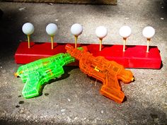 Circus Carnival Party, Ping Pong Balls, Backyard Games, Camping Games, Carnival Games, Golf Tees, Camping Fun, Camping Ideas, Backyard Fun