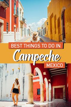 things to do in Campeche Mexico travel guide Mexico Road Trip, Places To Visit In Mexico, Mexico Bucket List, Merida Mexico, Beach Towns