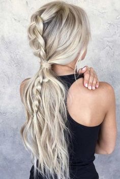 Best Braid Styles, Fishtail Braid, Christmas Hairstyles, Long Blonde, Easy Hairstyles For Long Hair, Long Blonde Hair