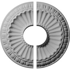 an image of a circular design on a white background with the center section cut out