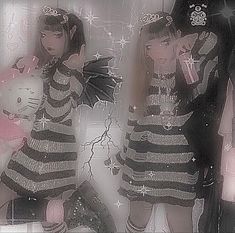 Harajuku Goth, Kawaii Goth, Photo Makeup, Alt Fashion, Soft Grunge, Gothic Outfits, Grunge Aesthetic, The Duff