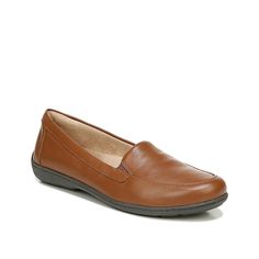 Soul Naturalizer-Kacy Loafer The Kacy loafer from Soul Naturalizer is your style solution for dressed up days and long hours on your feet. These leather slip-ons are fitted with a memory foam footbed to ensure cloud-like comfort. Brown Flats, Naturalizer Shoes, Long Hours, Easy Going, Leather Slip Ons, Slip Ons, Leather Loafers, Boys Shoes, Arch Support