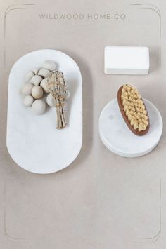 Our Oval Marble Tray is one of our favorite versatile decor pieces. From the kitchen topped with hand soap to the built-ins styled with beads and a cozy candle. Made of 100% marble, it's a classic staple. Dimensions: 10-3/4"L x 5-1/4"W. Visit Wildwood Home Co at wildwoodhomecompany.com to see our full service residential architect and interior design studio and curated shop of homewares.