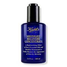 Midnight Recovery Concentrate, Kiehls Midnight Recovery, Body Moisturizers, Evening Primrose Oil, Skin Cleanse, Botanical Oils, Skin Care Kit, Evening Primrose, Facial Oil