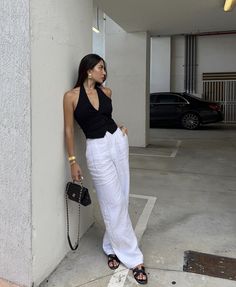 Summer White Shirt Outfit, Santa Barbara Outfit Summer, Florida Fall Outfits, Ny Fits, Professional Fits, Italy Clothes, 2024 Aesthetic, Casual Chic Outfits, Casual Fridays