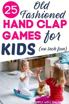 Hand Clapping Games, Clapping Games, Grandparents Activities, Games To Play With Kids, Fit Bodies, Family Fun Games, Fun Games For Kids, Indoor Activities For Kids, Teach Kids