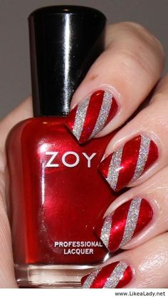 Christmas nail art idea