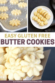 easy gluten free butter cookies recipe