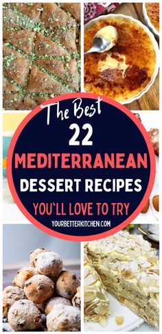 the best mediterranean dessert recipes you'll love to try