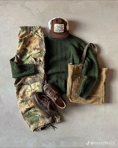 Camo Outfit Men, Vintage Outfit Inspiration, Rockstar Fashion, Masc Fashion, Streetwear Inspo, Popular Clothing, Earthy Outfits, Street Style Outfits Men, Street Fashion Men Streetwear