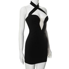 Please refer to our sizing chart for a guideline when choosing a size. 5 business days order processing time. 90% polyester 10% spandex Elegant V-neck Bandage Mini Dress, Backless Bandage Mini Dress For Club, V-neck Evening Dress With Crisscross Straps, Crisscross Straps V-neck Evening Dress, Evening Dress With Crisscross Straps And V-neck, Chic Halter Neck Bandage Mini Dress, V-neck Bodycon Backless Dress For Club, Chic Fitted V-neck Suspender Dress, Solid Color V-neck Mini Dress For Club