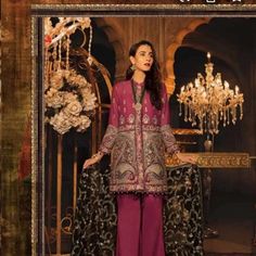 New 3 Piece Laxauary Lawn Salwar Kameez Xl Bust 48 Festive Long Sleeve Sharara With Naqshi, Eid Shopping, Pakistani Salwar, Outfits Dresses, Pakistani Salwar Kameez, Designer Salwar Suits, Lehenga Designs, Ladies Dress, Indian Designer