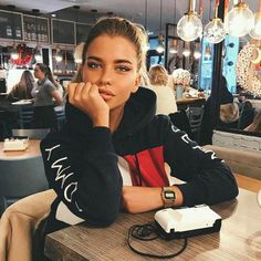 Tommy Hilfiger Hoodie, One Night Stand, Fashion Male, Tommy Hilfiger Jackets, Foto Poses, 2019 Fashion, Night Stand, Adriana Lima, Fan Fiction