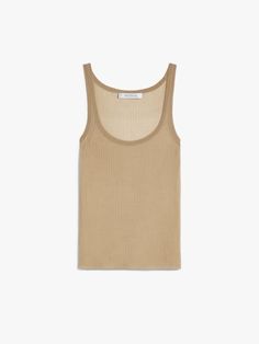 Ribbed Silk Top Parisienne Chic