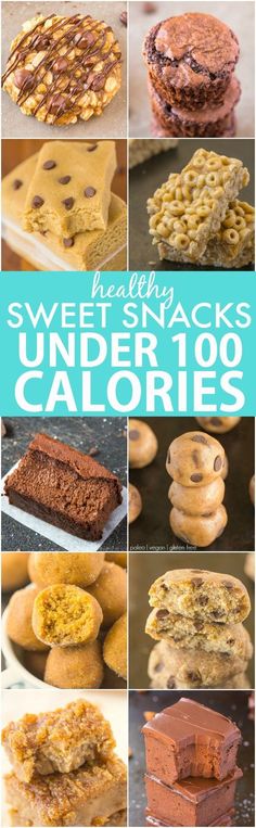 healthy sweet snacks that are under 100 calories and ready to be eaten in the oven