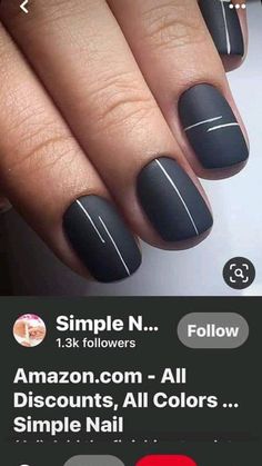 Dip Powder Nails Black, Short Dip Powder Nails, Nails Black, Dip Powder Nails, Dip Powder, Powder Nails, Black Nails, Dip, Nail Polish