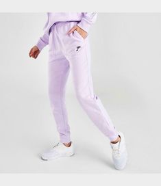 Nike Joggers Sets, Nike Essential Joggers, Cheap Sporty Bottoms For Playtime, Womens Nike Joggers, Pastel Nike Sweatpants, Nike Velour Pants, Sporty And Rich, Active Wear Pants, Womens Pants