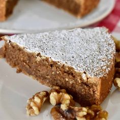 Walnut Recipes, Italian Cake, Italian Kitchen, Cake Tasting, Piece Of Cake, Italian Desserts, Gluten Free Desserts, Coffee Cake