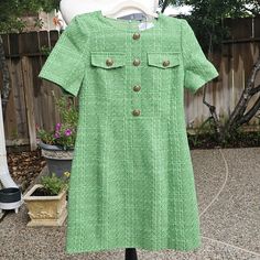 Nwt ,Measurements Approximately Length34" Armpit To Armpit 17" Amazing Quality, Fully Lined, Beautiful Buttons, Button Dress, Midi Dress, Product Description, Womens Dresses, Wardrobe, Green, Dresses, Women Shopping, Color