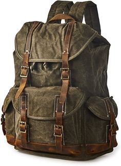 a large backpack with two straps on it