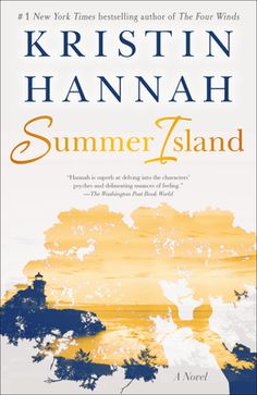 the book cover for summer island