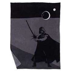 This super soft plush throw from Barefoot Dreams is definitely on the dark side. The powerful minimalist portrait features everyone's favorite villain. Captured in the background is the ominous Death Star eclipsing the sun. Packaged and tied with custom Star Wars ribbon, this item is perfect for gifting in any galaxy. Minimalist Portrait, Star Wars Design, Decorative Throws Blanket, Whimsical Home, Pumpkin Lights, Disney Shop, Up Halloween, Star Wars Darth, Star Wars Darth Vader