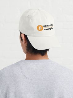 "Crypto Bitcoin " Cap by sensualita | Redbubble Aqua Logo, Greek Blue, Pink Cap, Sun Cap, Space Suit, Night Cap, A Cap, Flower Of Life, Caps For Sale