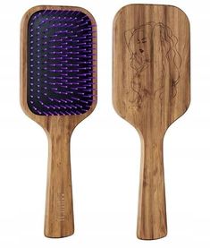 Wooden Hair Brush, Hair Dye Brush, Wooden Paddle, Black Hair Dye, Paddle Brush, Styling Brush, Scalp Massage, Thick Hair, Beech Wood