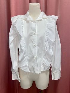 Stile: romantico, Lunghezza: medio, Motivo: tinta unita, Colore: Bianco, Taglia: unica, Camicia da donna bianca bianco ,La Taglia Unica è ideale per tutte le nostre clienti che indossano dalla taglia XS fino alla L, in quanto i prodotti sono realizzati con tessuti elasticizzati che rendono il prodotto comodo, morbido e adattabile. Costume Intero