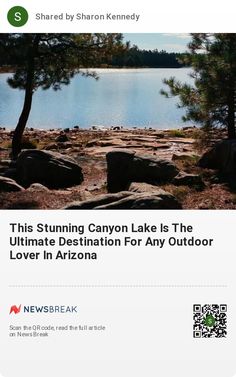 the cover of this stunning canyon lake is the ultimate destination for any outdoor lover in arizona