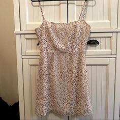 Cute Mini Dress Like New Condition Never Worn Because It’s A Little Too Small For Me Cute Mini Dress, Floral Mini Dress, Pink White, Like New, Mini Dress, Womens Dresses, Wardrobe, Floral, Pink