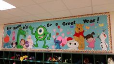 there are many shoes on the shelves in this classroom