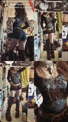 Alternative Outfits For Winter, Black Camel 311 Outfit, Bleached Shirt Ideas, Outfits With Vests, Curvy Alternative Fashion, Bizarre Fashion, Sinful Clothing, Fashion Fails, Mode Hippie