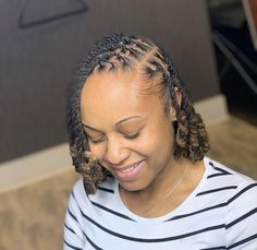 Rass Styles For Woman, Side Part Loc Retwist, Loc Styles For Work Black Women, Hair Locks Dreadlocks, Dreadlocks Styles For Ladies, Retwist Styles For Short Locs, Dreadlocks Styles For Women Black, 2 Strand Twist Locs Style, Loc Styles Short