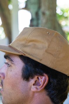 Flying Nene Embroidered 5 panel unstructured hat Cotton Twill hat with stretch clasp backing. Aloha Brings Change & Loose Shaka Inner Taping 100% Cotton - 100% Aloha