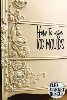 how to use old moulds on furniture