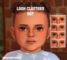 Sims 4 Infant Cc Lashes, Sims 4 Infant Eyelashes, Sims Infants, Ts4 Infant, Infants Cc, Sims 4 Infant, Sims 4 Cc Eyes