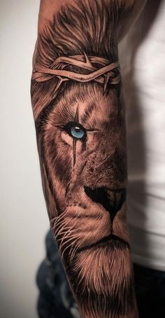 Most Beautiful Lion Tattoos On The Internet Tattoos Of Lions, Lion Head Tattoos Men, Lion Tattoo For Arm Men, Animals Tattoo For Men, Forearm Tattoo Men Sleeve Lion, Tato Lion, Lion Tattoo Design Forearm, Roaring Lion Tattoos For Men