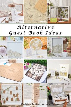 the ultimate guide to alternative guest book ideas