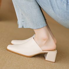 CHIKO Adele Square Toe Block Heels Clogs/Mules Shoes feature leather upper, leather lining, rubber sole. Heel height is approx. 2" (5 cm) The post CHIKO Adele Square Toe Block Heels Clogs/Mules Shoes appeared first on Chiko Shoes.