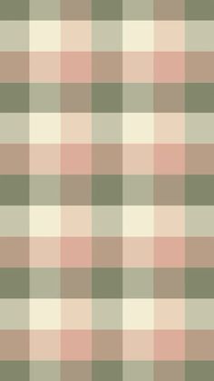 an image of a plaid pattern that looks like it has been painted in shades of green and pink