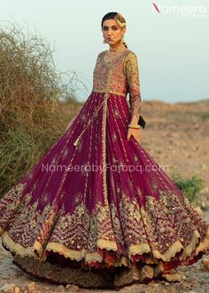 Bridal Lehenga Indian Dress Indian Gown Dress, Traditional Bridal Lehenga, Bridal Lehenga Indian, Indian Gown, Lehenga Indian, Egg Plant, High Low Gown, Indian Bridal Dress, Indian Gowns Dresses