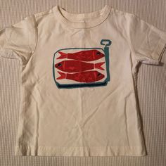 Nwot Toddler Boy Sardine Shirt. Size 2t. Cute Short Sleeve Shirts, Men’s Tops, Screen Printed Shirts, Fish Shirt, Funky Shirts, Patchwork Shirt, Cool Fits, Dream Clothes, Look Cool