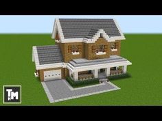 a large house made out of lego blocks