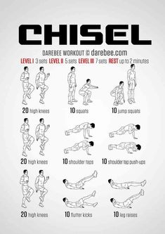 an exercise poster showing how to do chest exercises