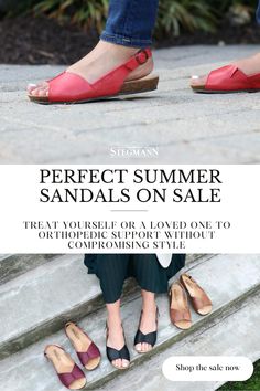 Shop our Women's Sale from April 27th - May 15th. All women's products 10% off discount code applied! Featured item: Louisa Sandal. We packed as many comfort features as we could into this adorable and ultra supportive sandal. With padded arch support, a cushioned soft suede footbed and hidden elastic goring, you and your feet will be loving the Louisa when the weather heats up! Free shipping and returns, always! #corkshoes #mothersdaygifts #womenssale #womensshoesale #leathersandals