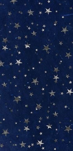 a blue background with gold stars on it