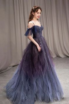 Фиолетовая возлюбленная на шею Prom Dress Purple, Purple Formal Dress, डिजाइनर कपड़े, Slip Wedding Dress, Tulle Long Prom Dress, Prom Dress Inspiration, فستان سهرة, Fairytale Dress, Fantasy Dress